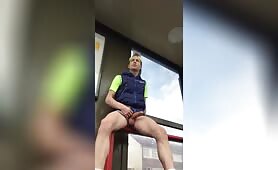 horny at the bus stop